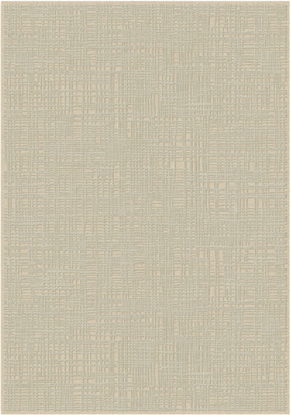 שטיח צמר ויסקוזה שמנת ולבן פנינה דגם Sharon