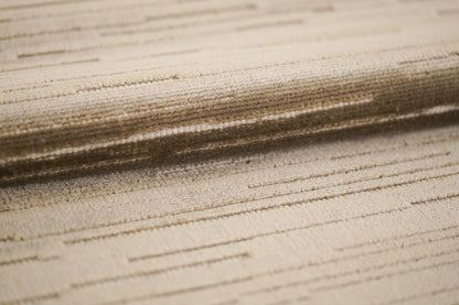 שטיח צמר ויסקוזה שמנת וירוק זית דגם Ashley