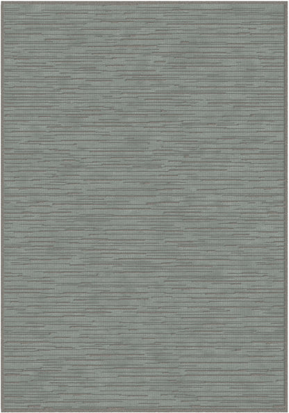 שטיח צמר ויסקוזה אפור ואפור מטאלי דגם Ashley