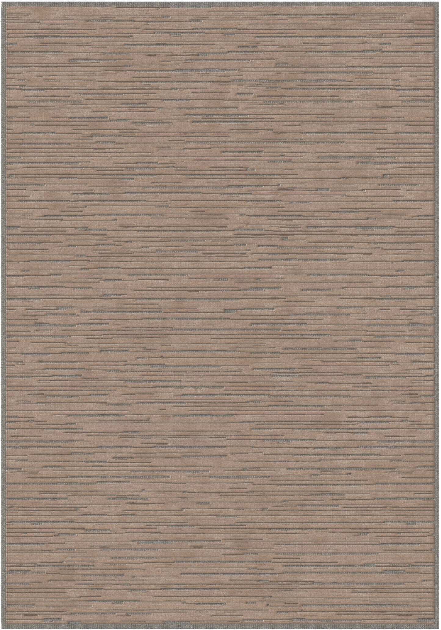 שטיח צמר ויסקוזה אפור וחום גרייג׳ דגם Ashley